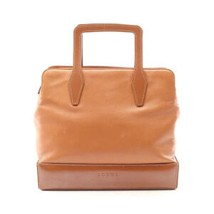 Loewe 2way Handbag leather bag brown